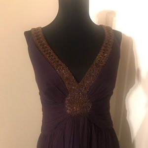 Purple Cocktail Dress
